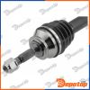 Demi-Arbre de Transmission ATM gauche pour CITROEN | NPW-CT-137, 1611524380